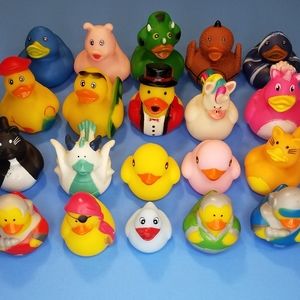 Rubber Ducks 20 lot assorted mix sizes